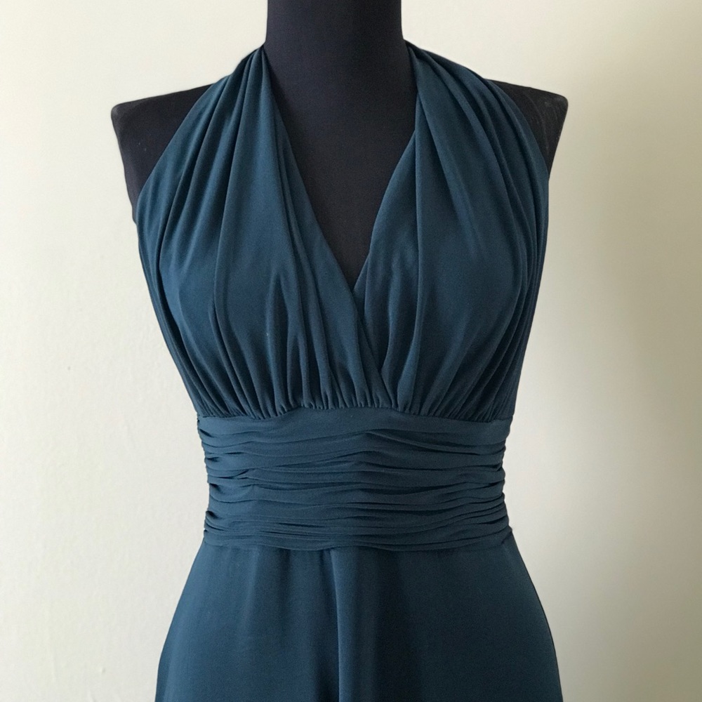 Evan Picone Petite Size 6 Green Dress